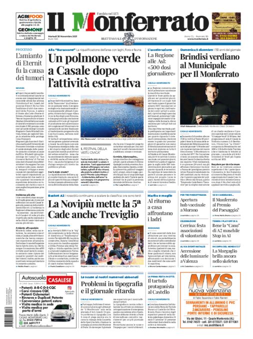 Il Monferrato - Edizione 90 del 30/11/2021
